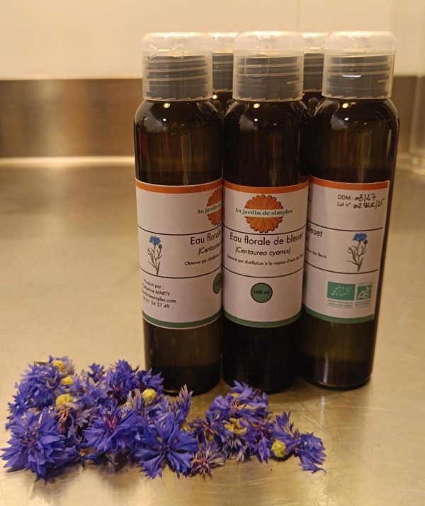 Eau florale de bleuet